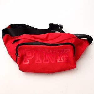 PINK Red Fanny Pack